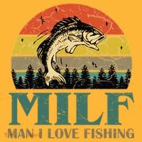 Man I Love Fishing Funny Pom Pom 12in Knit Beanie thumb 2