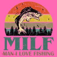Man I Love Fishing Funny Stripe Pom Pom Beanie thumb 2