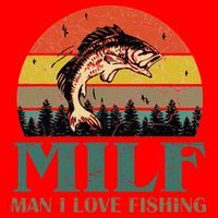 Man I Love Fishing Funny Santa Hat thumb 1