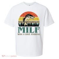 Man I Love Fishing Funny Sueded Cloud Jersey T-Shirt thumb 0