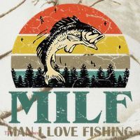 Man I Love Fishing Funny Kati Licensed 12" Camo Cuffed Beanie thumb 2