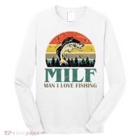 Man I Love Fishing Funny Long Sleeve Shirt thumb 0