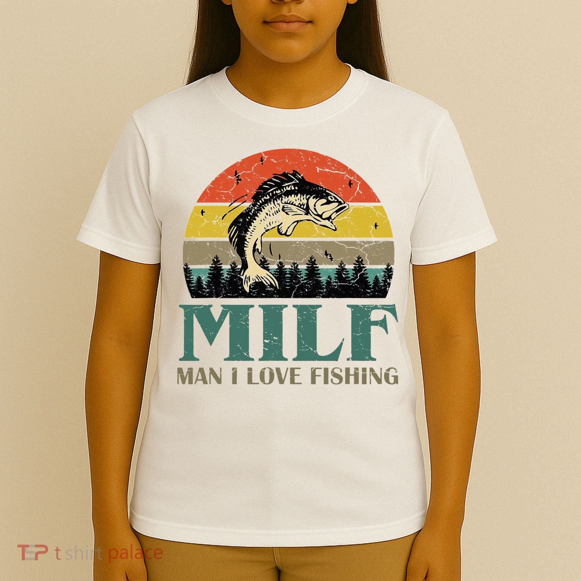Man I Love Fishing Funny T-Shirt