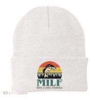 Man I Love Fishing Funny Beanie thumb 0