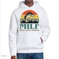 Man I Love Fishing Funny District V.I.T. Heavyweight Hoodie thumb 0