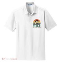 Man I Love Fishing Funny Dry Zone Grid Polo thumb 0