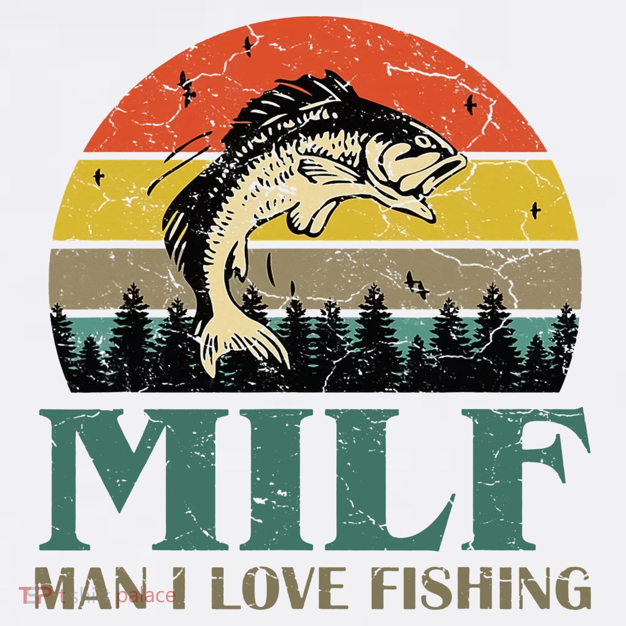 Man I Love Fishing Funny Women's Hoodie