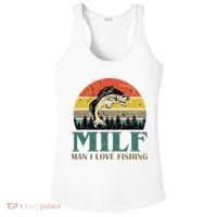 Man I Love Fishing Funny Ladies PosiCharge Competitor Racerback Tank thumb 0