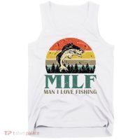 Man I Love Fishing Funny Tank Top thumb 0