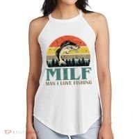 Man I Love Fishing Funny Women's Perfect Tri Rocker Tank thumb 2