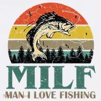 Man I Love Fishing Funny Kids Plaid Pajama Set thumb 2