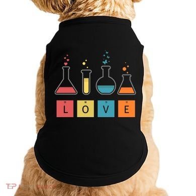 Man I Love Science Chemistry Set Doggie Tank