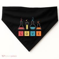 Man I Love Science Chemistry Set USA-Made Doggie Bandana thumb 0