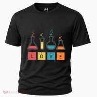 Man I Love Science Chemistry Set Cooling Performance Crew T-Shirt thumb 0
