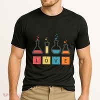 Man I Love Science Chemistry Set Cooling Performance Crew T-Shirt thumb 2