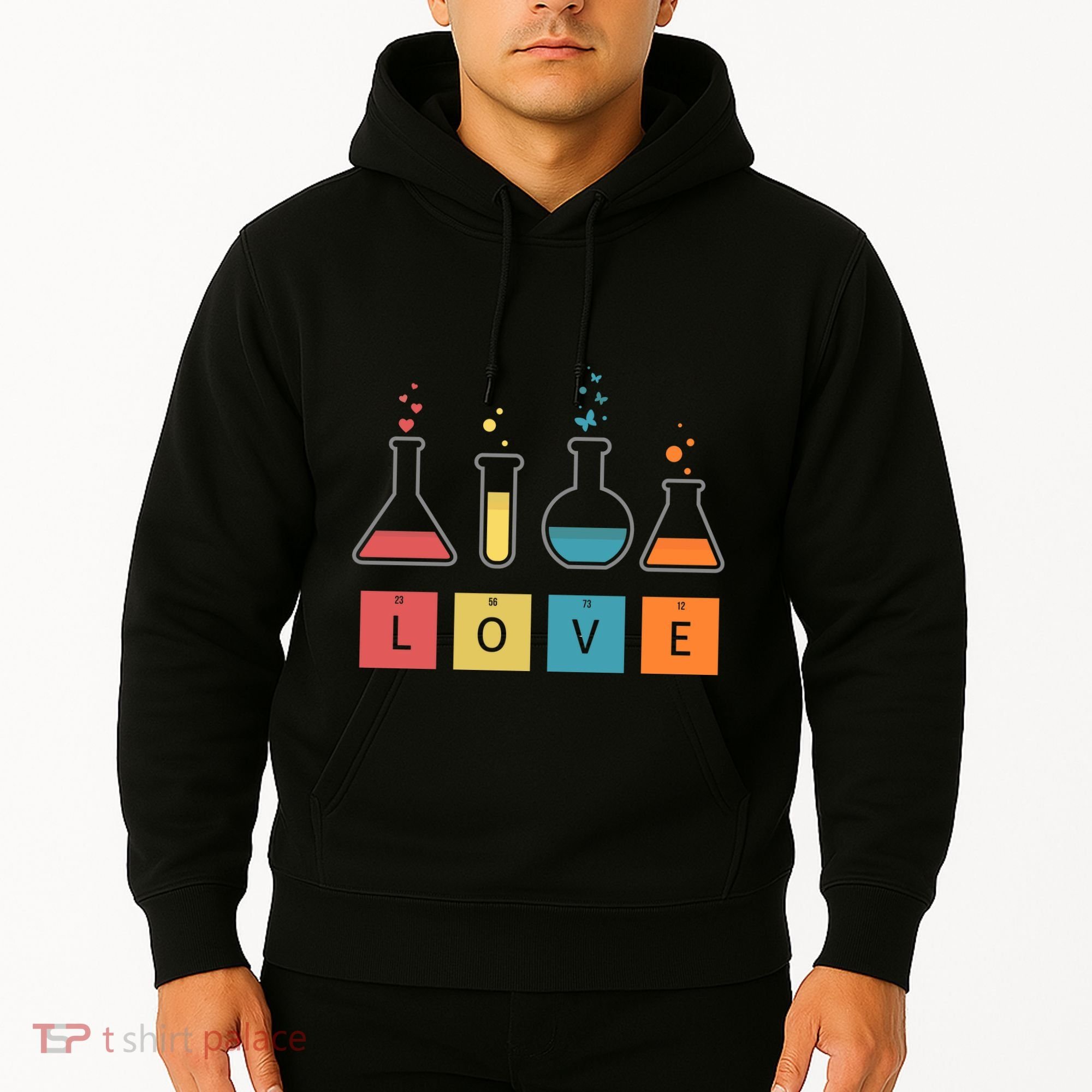 Man I Love Science Chemistry Set Hoodie