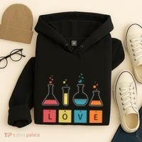 Man I Love Science Chemistry Set Hoodie thumb 4