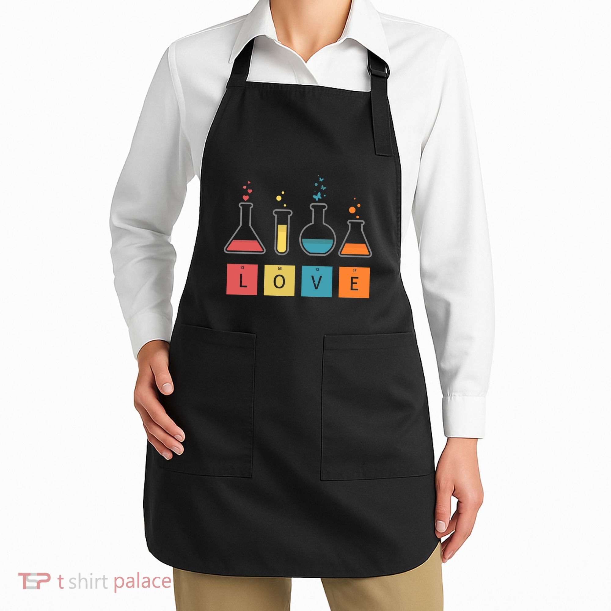 Man I Love Science Chemistry Set Apron