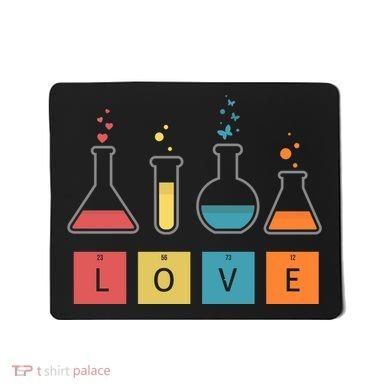 Man I Love Science Chemistry Set Mousepad