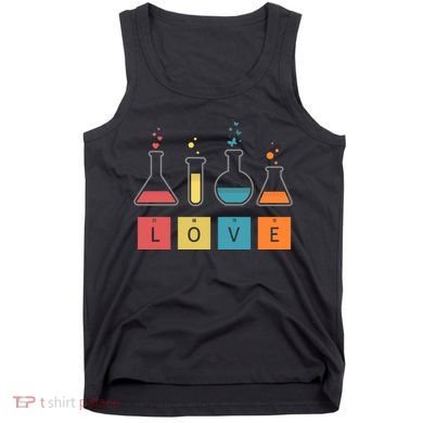 Man I Love Science Chemistry Set Tank Top