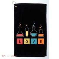 Man I Love Science Chemistry Set Golf Towel thumb 0