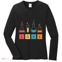 Man I Love Science Chemistry Set Women's Long Sleeve Shirt thumb 0