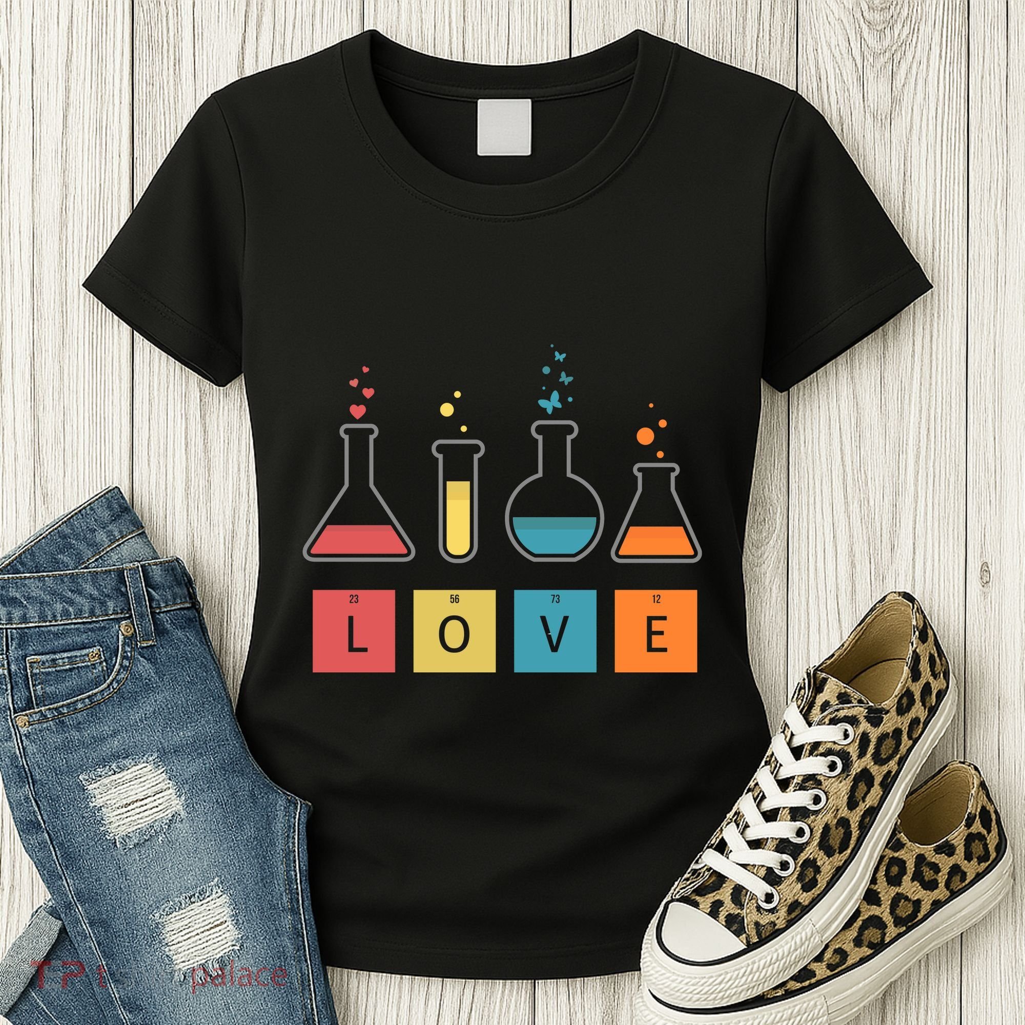 Man I Love Science Chemistry Set Women's T-Shirt