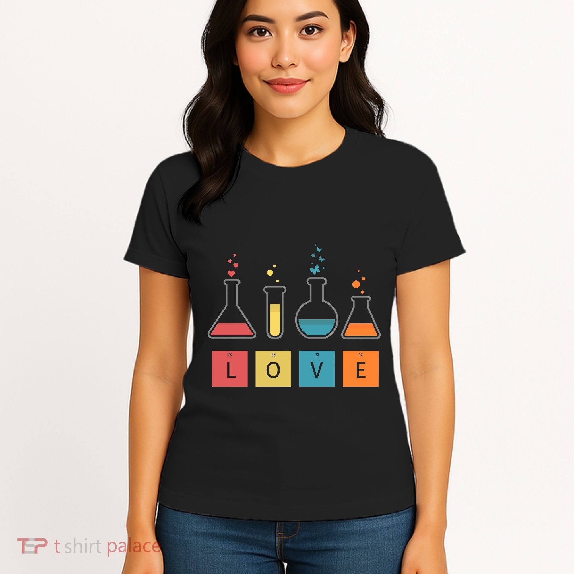 Man I Love Science Chemistry Set Women's T-Shirt