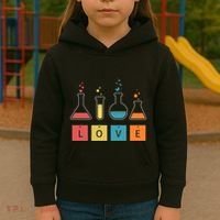 Man I Love Science Chemistry Set Kids Hoodie thumb 3