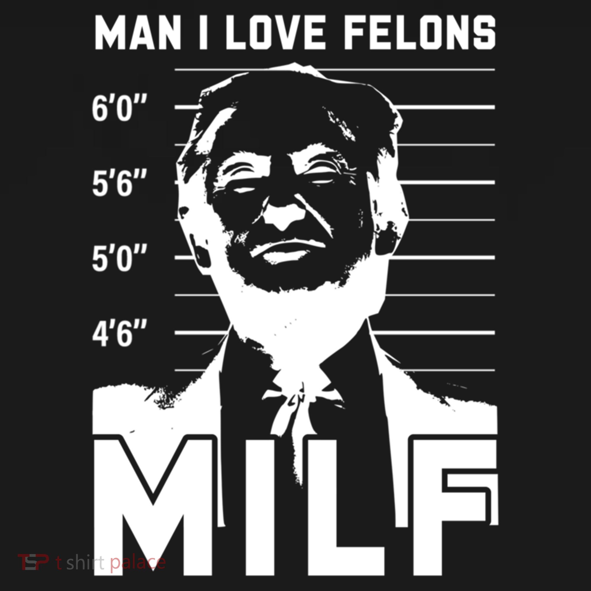 Milf I Love Felons Funny Trump Sarcastic Statet Humor Gift Women's Hoodie