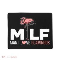 Man I Love Flamingos Bird Lover Summer Mousepad thumb 0