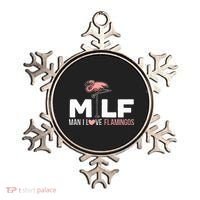 Man I Love Flamingos Bird Lover Summer Ornament thumb 0