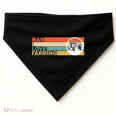 Man I Love Farming USA-Made Doggie Bandana