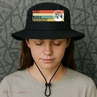 Man I Love Farming Bucket Hat thumb 3