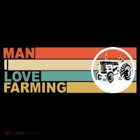Man I Love Farming Ornament thumb 1