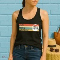 Man I Love Farming Women's Tank Top thumb 2
