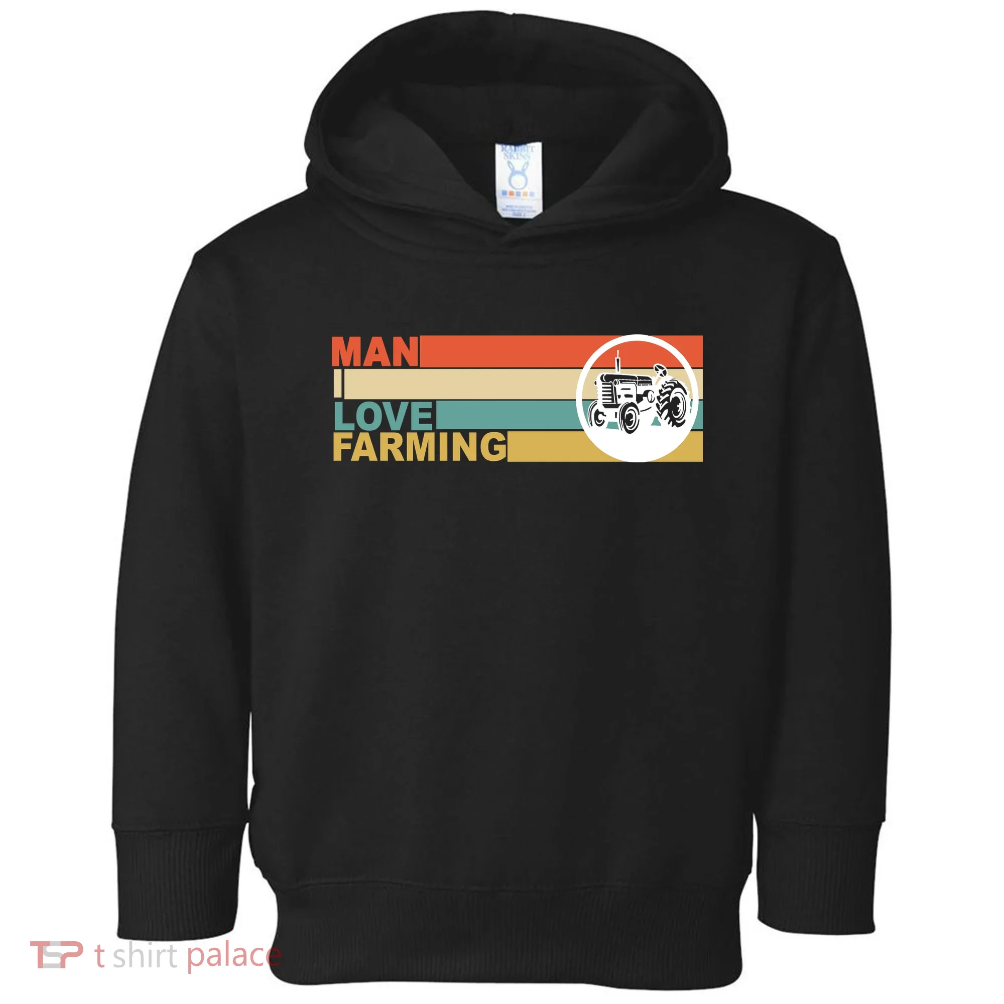 Man I Love Farming Toddler Hoodie