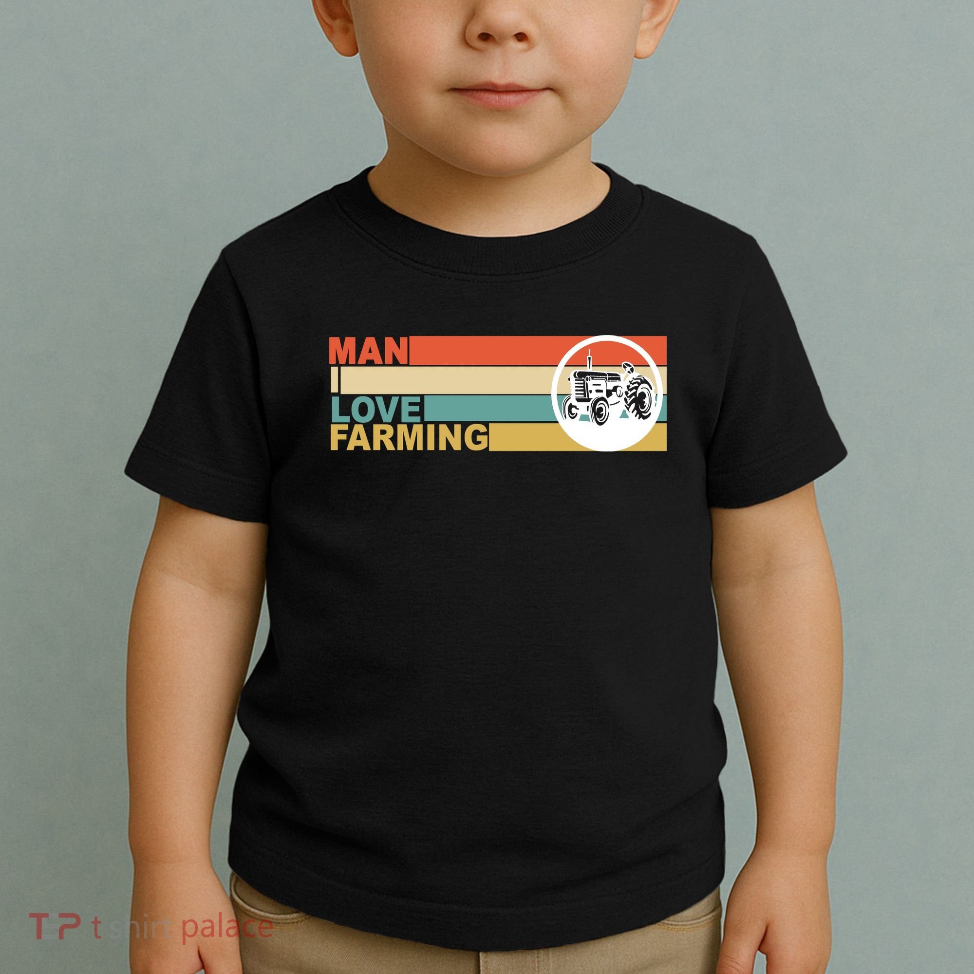Man I Love Farming Toddler T-Shirt