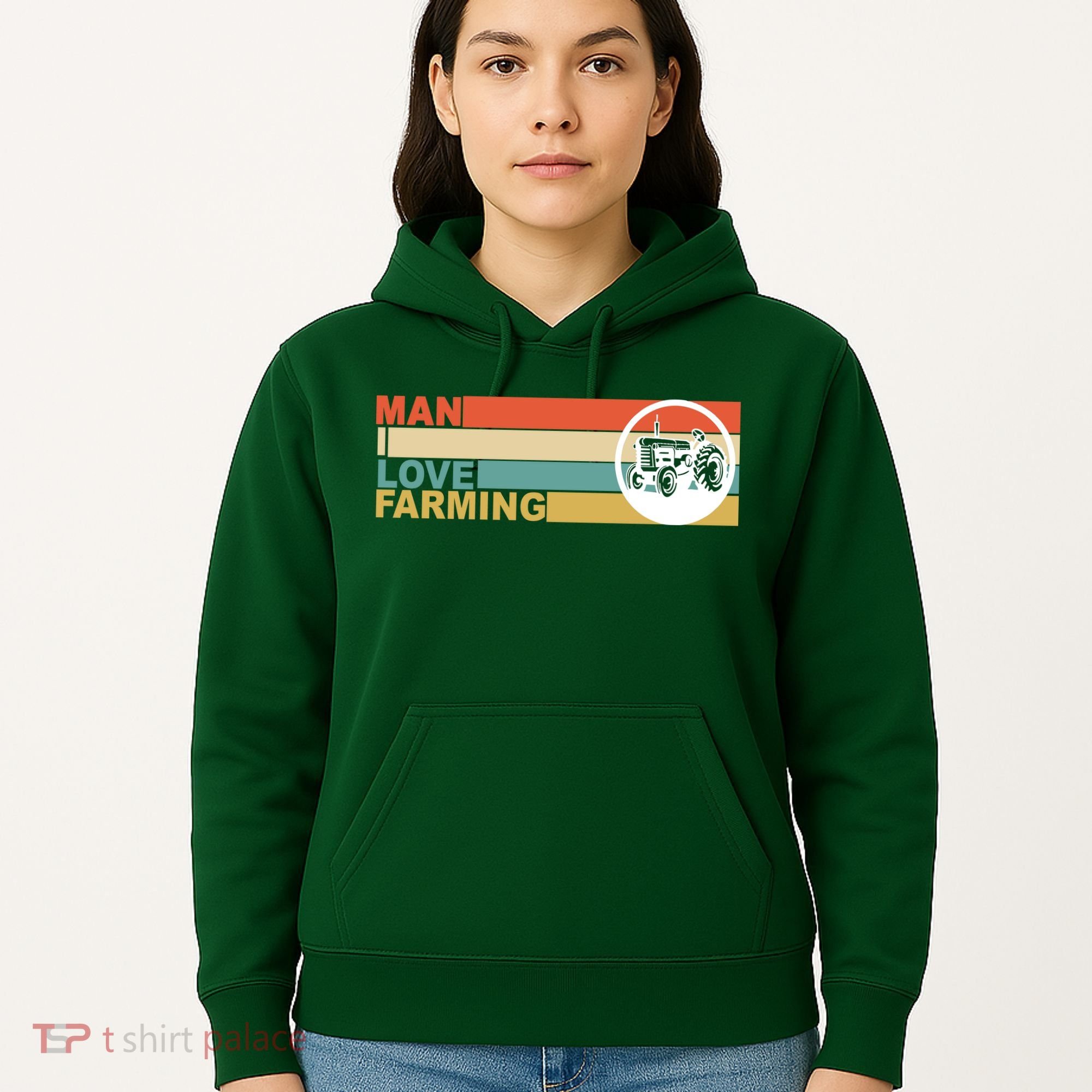 Man I Love Farming Hoodie