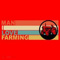 Man I Love Farming Santa Hat thumb 1