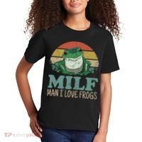 MILFMan I Love Frogs Funny Saying Kids T-Shirt thumb 2