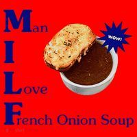 Man I Love French Onion Soup Santa Hat thumb 1