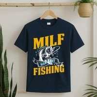 Man I Love Fishing MILF Hook Camping Fish Funny T-Shirt thumb 2
