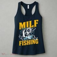 Man I Love Fishing MILF Hook Camping Fish Funny Women's Tank Top thumb 3