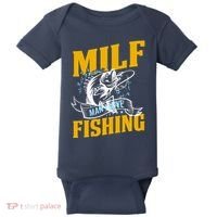 Man I Love Fishing MILF Hook Camping Fish Funny Baby Bodysuit thumb 0
