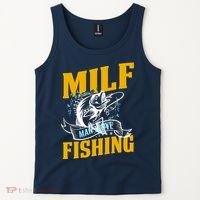 Man I Love Fishing MILF Hook Camping Fish Funny Tank Top thumb 2