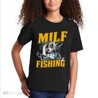 Man I Love Fishing MILF Hook Camping Fish Funny Kids T-Shirt thumb 2
