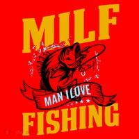 Man I Love Fishing MILF Hook Camping Fish Funny Santa Hat thumb 1