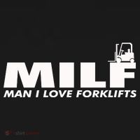 Man I Love Forklifts Gift Doggie Tank thumb 4