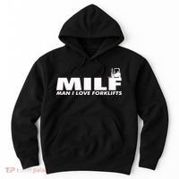Man I Love Forklifts Gift Hoodie thumb 0